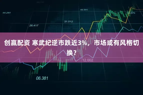 创赢配资 寒武纪逆市跌近3%，市场或有风格切换？